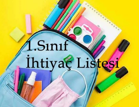 1/C  SINIFI  İHTİYAÇ LİSTESİ